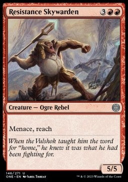 Resistance Skywarden⁣ - Phyrexia: All Will Be One⁣ (Uncommon)⁣ [146]