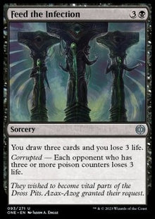 Feed the Infection⁣ - Phyrexia: All Will Be One⁣ (Uncommon)⁣ [93]