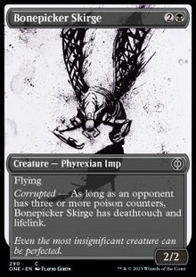 Bonepicker Skirge (V.1)⁣ - Phyrexia: All Will Be One: Extras⁣ (Common)⁣ [290]