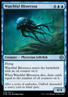 Watchful Blisterzoa⁣ - Phyrexia: All Will Be One⁣ (Uncommon)⁣ [78]