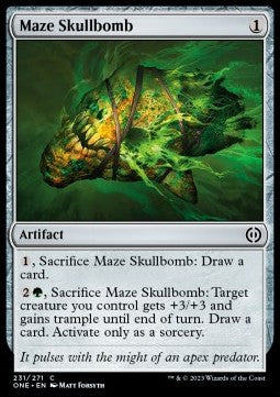 Maze Skullbomb⁣ - Phyrexia: All Will Be One⁣ (Common)⁣ [231]