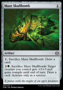 Maze Skullbomb⁣ - Phyrexia: All Will Be One⁣ (Common)⁣ [231]