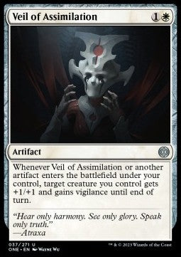 Veil of Assimilation⁣ - Phyrexia: All Will Be One⁣ (Uncommon)⁣ [37]
