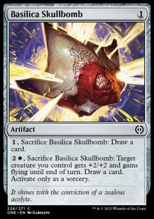 Basilica Skullbomb⁣ - Phyrexia: All Will Be One⁣ (Common)⁣ [224]