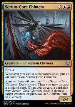 Serum-Core Chimera⁣ - Phyrexia: All Will Be One⁣ (Uncommon)⁣ [215]