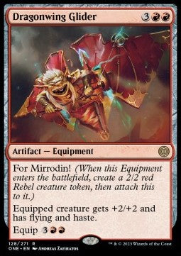 Dragonwing Glider⁣ - Phyrexia: All Will Be One⁣ (Rare)⁣ [128]