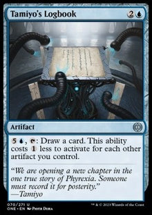 Tamiyo's Logbook⁣ - Phyrexia: All Will Be One⁣ (Uncommon)⁣ [70]