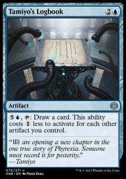 Tamiyo's Logbook⁣ - Phyrexia: All Will Be One⁣ (Uncommon)⁣ [70]