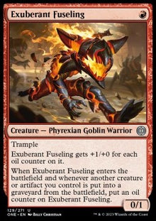 Exuberant Fuseling⁣ - Phyrexia: All Will Be One⁣ (Uncommon)⁣ [129]