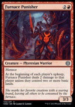 Furnace Punisher⁣ - Phyrexia: All Will Be One⁣ (Uncommon)⁣ [132]