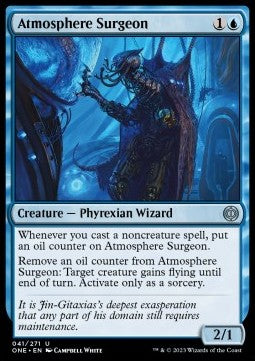 Atmosphere Surgeon⁣ - Phyrexia: All Will Be One⁣ (Uncommon)⁣ [41]