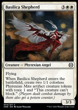Basilica Shepherd⁣ - Phyrexia: All Will Be One⁣ (Common)⁣ [4]