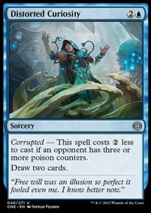 Distorted Curiosity⁣ - Phyrexia: All Will Be One⁣ (Uncommon)⁣ [46]