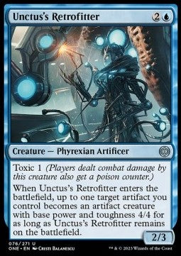Unctus's Retrofitter⁣ - Phyrexia: All Will Be One⁣ (Uncommon)⁣ [76]