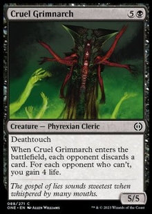 Cruel Grimnarch⁣ - Phyrexia: All Will Be One⁣ (Common)⁣ [88]