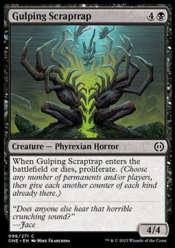 Gulping Scraptrap⁣ - Phyrexia: All Will Be One⁣ (Common)⁣ [96]