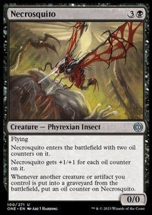 Necrosquito⁣ - Phyrexia: All Will Be One⁣ (Uncommon)⁣ [100]
