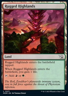 Rugged Highlands⁣ - March of the Machine⁣ (Common)⁣ [271]