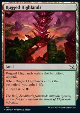Rugged Highlands⁣ - March of the Machine⁣ (Common)⁣ [271]