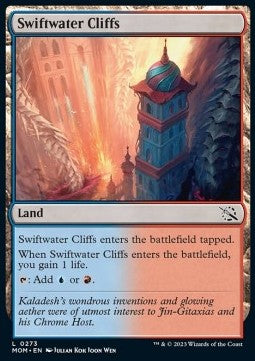 Swiftwater Cliffs⁣ - March of the Machine⁣ (Common)⁣ [273]