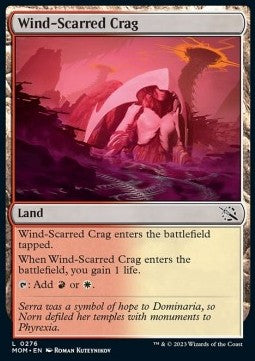 Wind-Scarred Crag⁣ - March of the Machine⁣ (Common)⁣ [276]