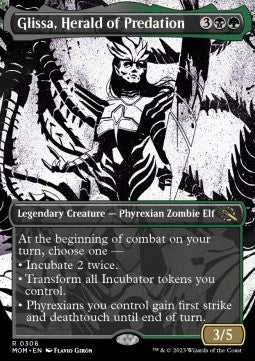 Glissa, Herald of Predation⁣ - March of the Machine: Extras⁣ (Rare)⁣ [308]