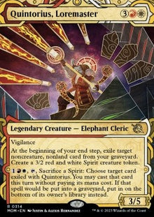 Quintorius, Loremaster⁣ - March of the Machine: Extras⁣ (Rare)⁣ [314]
