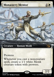 Monastery Mentor⁣ - March of the Machine: Extras⁣ (Mythic)⁣ [347]