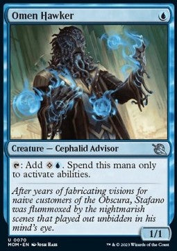 Omen Hawker⁣ - March of the Machine⁣ (Uncommon)⁣ [70]