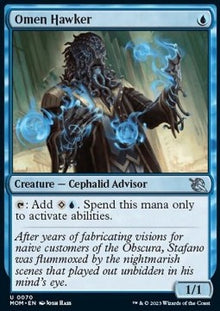 Omen Hawker⁣ - March of the Machine⁣ (Uncommon)⁣ [70]