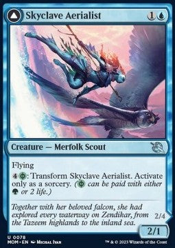 Skyclave Aerialist // Skyclave Invader⁣ - March of the Machine⁣ (Uncommon)⁣ [78]