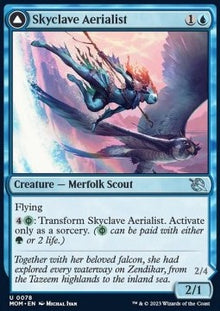 Skyclave Aerialist // Skyclave Invader⁣ - March of the Machine⁣ (Uncommon)⁣ [78]