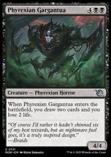 Phyrexian Gargantua⁣ - March of the Machine⁣ (Uncommon)⁣ [121]