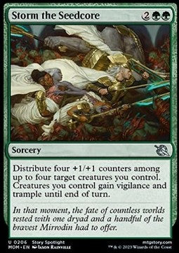 Storm the Seedcore⁣ - March of the Machine⁣ (Uncommon)⁣ [206]