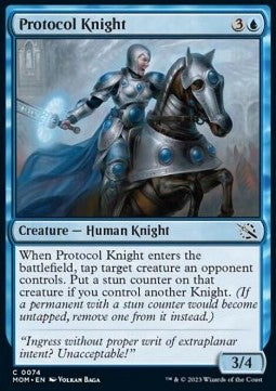 Protocol Knight⁣ - March of the Machine⁣ (Common)⁣ [74]