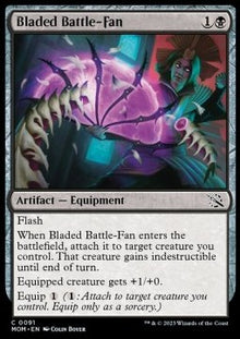 Bladed Battle-Fan⁣ - March of the Machine⁣ (Common)⁣ [91]