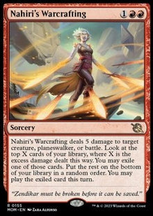 Nahiri's Warcrafting⁣ - March of the Machine⁣ (Rare)⁣ [155]