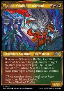 Radha, Coalition Warlord (V.1)⁣ - Multiverse Legends⁣ (Uncommon)⁣ [55]