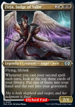 Firja, Judge of Valor (V.2)⁣ - Multiverse Legends⁣ (Uncommon)⁣ [105]