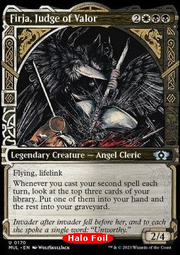 Firja, Judge of Valor (V.3)⁣ - Multiverse Legends⁣ (Uncommon)⁣ [170]