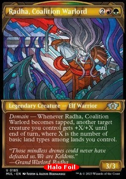 Radha, Coalition Warlord (V.3)⁣ - Multiverse Legends⁣ (Uncommon)⁣ [185]