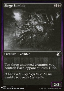 Siege Zombie⁣ - The List⁣ (Common)⁣ [121]