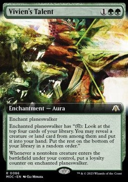 Vivien's Talent⁣ - Commander: March of the Machine: Extras⁣ (Rare)⁣ [86]