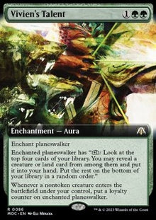 Vivien's Talent⁣ - Commander: March of the Machine: Extras⁣ (Rare)⁣ [86]