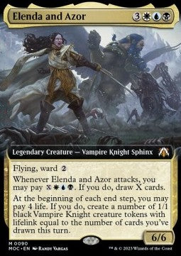 Elenda and Azor⁣ - Commander: March of the Machine: Extras⁣ (Mythic)⁣ [90]