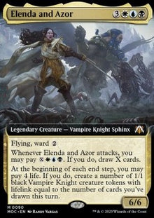 Elenda and Azor⁣ - Commander: March of the Machine: Extras⁣ (Mythic)⁣ [90]