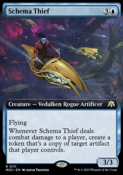 Schema Thief⁣ - Commander: March of the Machine: Extras⁣ (Rare)⁣ [111]