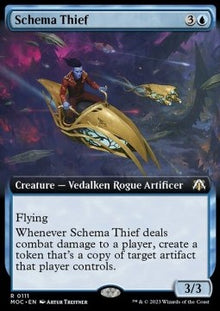 Schema Thief⁣ - Commander: March of the Machine: Extras⁣ (Rare)⁣ [111]