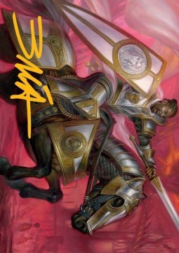 Art Series: Sigiled Sentinel (V.2) - March of the Machine: Extras (Tip Card) [XMOM-A09]