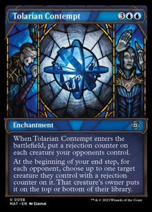 Tolarian Contempt (V.1)⁣ - March of the Machine: The Aftermath: Extras⁣ (Uncommon)⁣ [58]